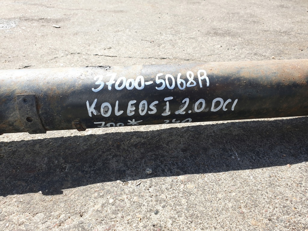 фото №8, Wał приводной renault koleos i 2.0 dci 37000-5068r