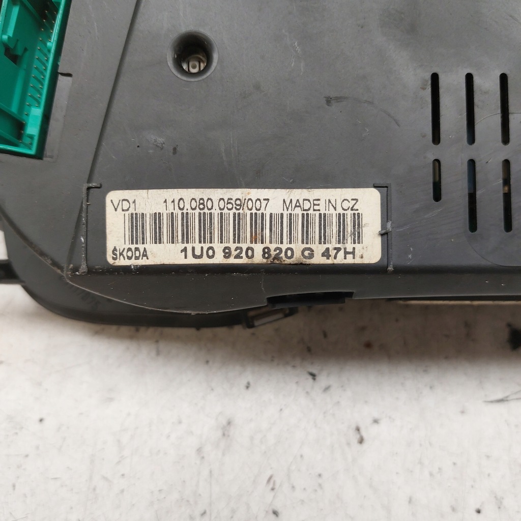 фото №7, Skoda octavia 1,9tdi счетчик приборы 1u0920820g