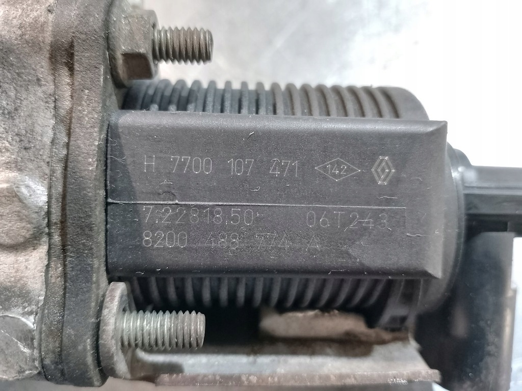 фото №7, Клапан egr renault scenic ii 03-09 8200488774a 1.9 dci