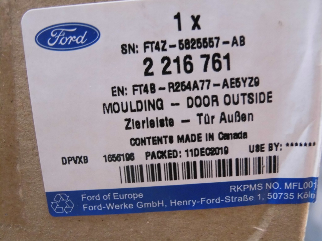 фото №4, Молдинг двері ліва задня ford edge 2016-