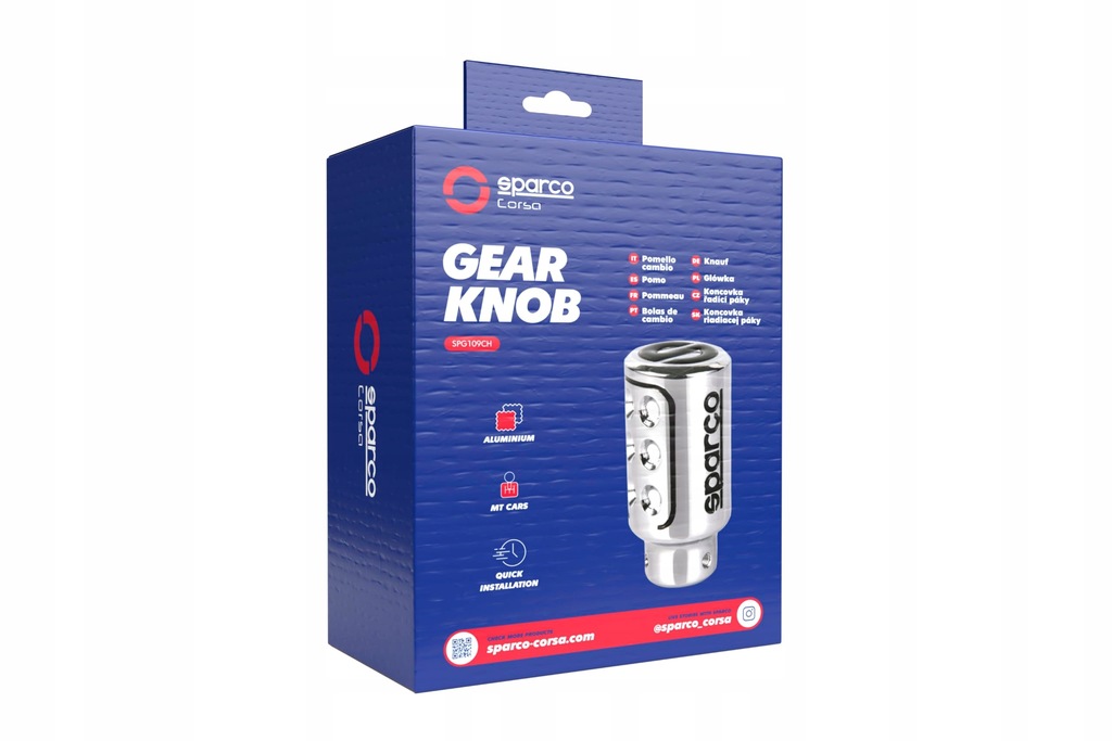 фото №9, Sparco ручний ручка перемикання передач racing хром