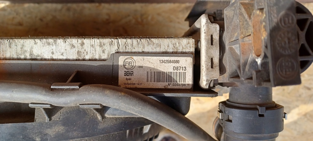 фото №7, Fiat ducato iii 2.3 jtd радіатор вентилятори радіатор 1342584080