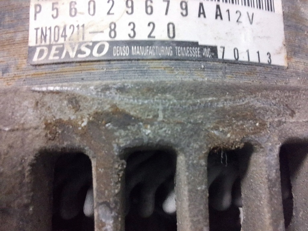 фото №5, Генератор p56029679aa jeep compass 2.0 m-jet