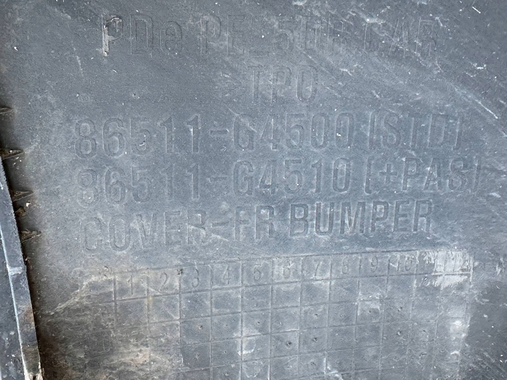 фото №7, Hyundai i30 iii lift 20- бампер перед передний 86511-g4500