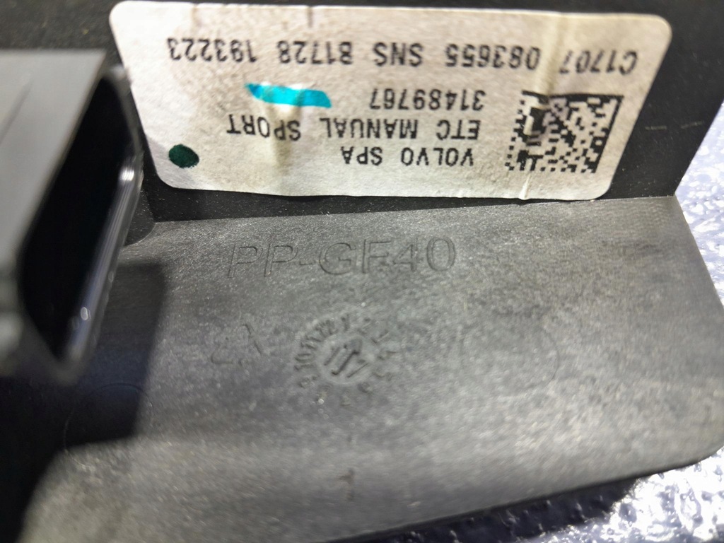 фото №4, Volvo s90 v90 ii 16- педаль потенціометр газу 31489767