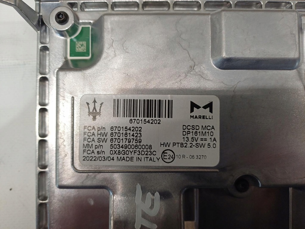 фото №3, Дисплей навигация радио maserati levante 670154202