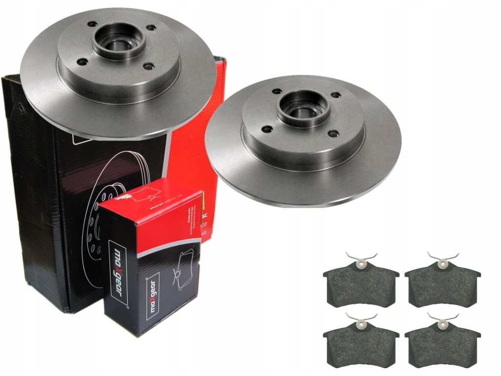 фото №1, Тормозные диски тормозные колодки maxgear задняя citroen c3 iii 249mm