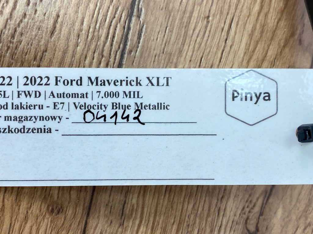 фото №5, Рычаг дворники перед ford maverick 2022+ usa