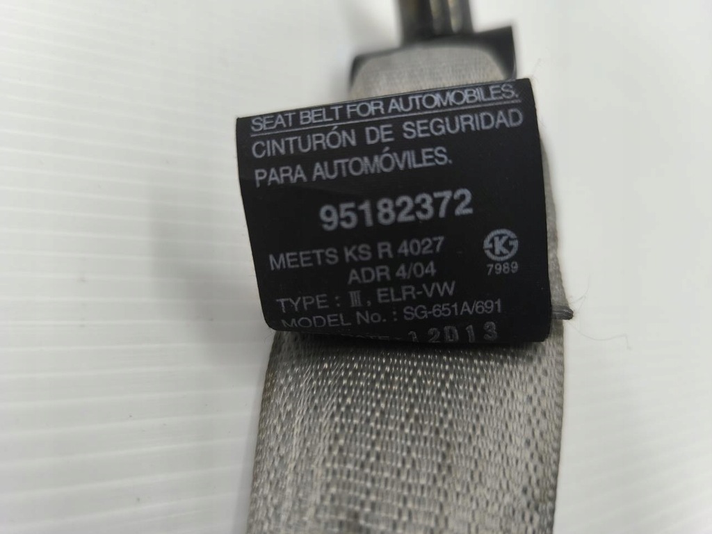 фото №6, Pas безпеки задня opel antara lift 95182372