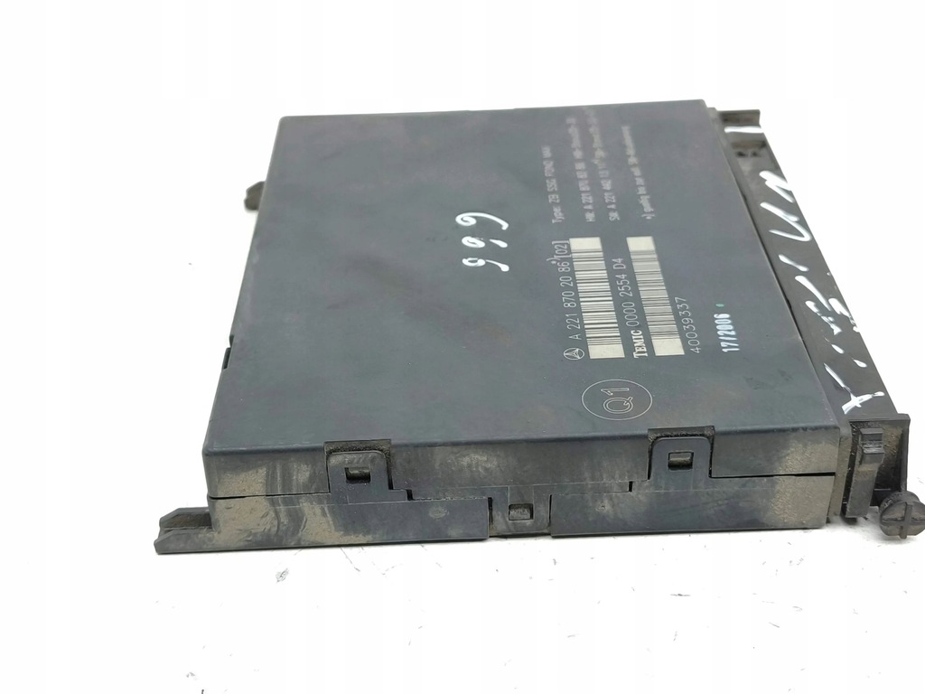 фото №10, Mercedes-benz s w221 2007 модуль / блок управления сиденье