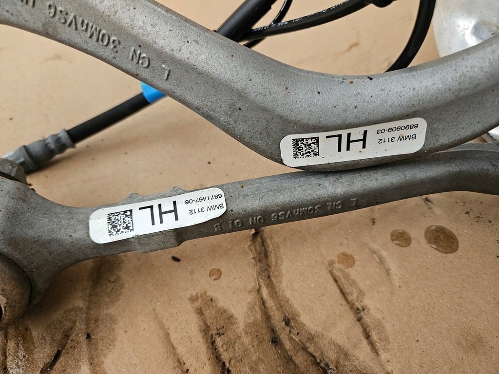 фото №8, Bmw ix3 g08 підвіска лівий перед поворотний кулак амортизатор vdc комплект !!!