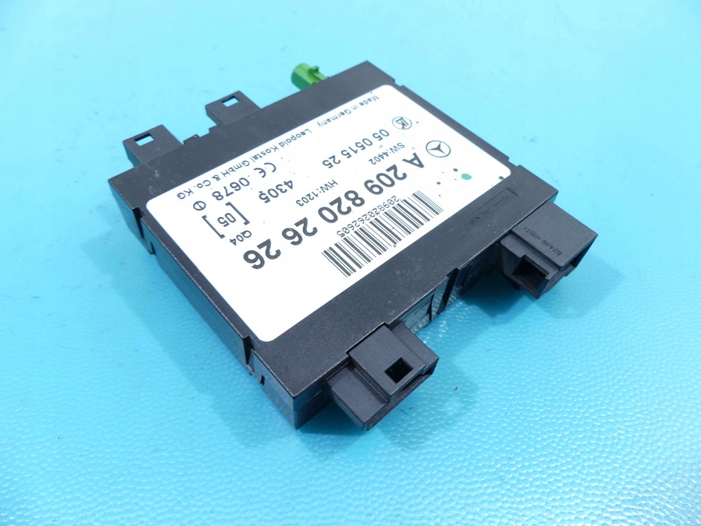 фото №1, Модуль keyless mercedes clk c209 w209 a2098202626