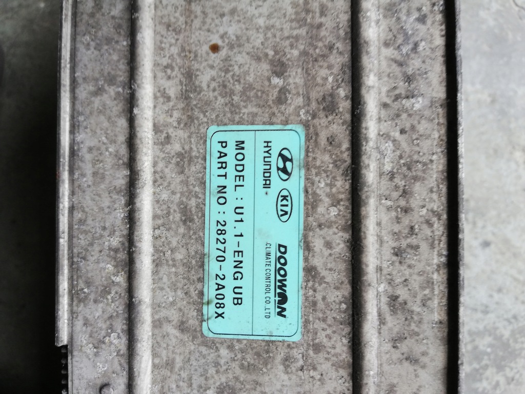 фото №10, Интеркулер kia rio iii 1.1 crdi 11-