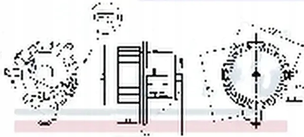 фото №1, Воздуходувка вентилятор обдув 87546 nissens