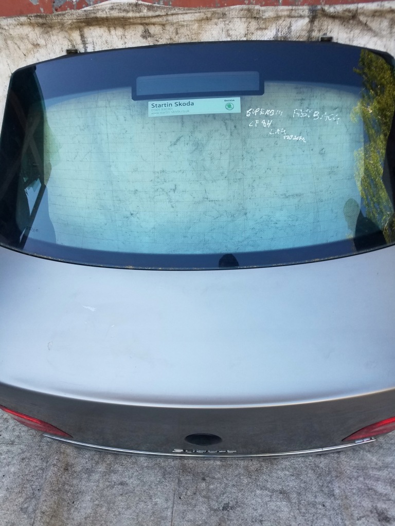 фото №8, Кришка багажника багажника задня skoda superb ii hb kod lf8h