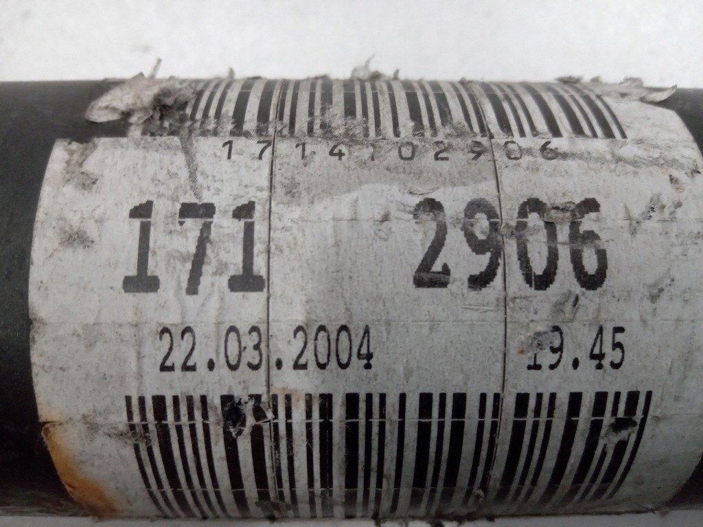 фото №3, Wał приводной mercedes slk r171 w171