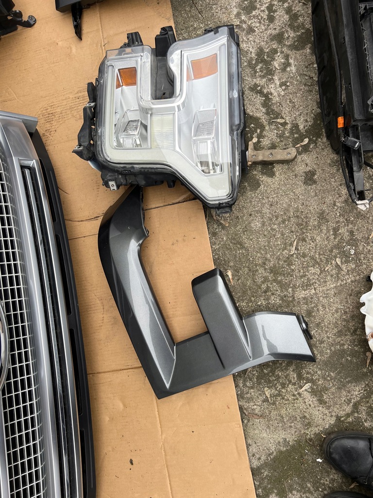 фото №10, Kompletny перед капот бампер лампа крыло ford f150 5.0 platinum