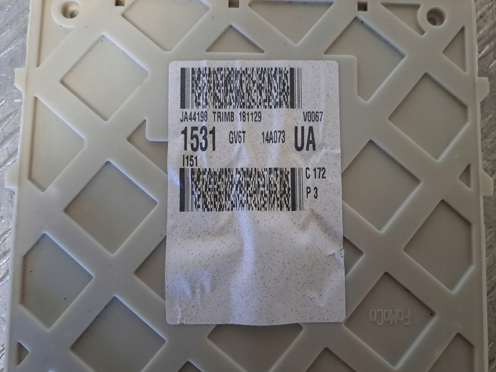 фото №4, Ford kuga mk2 1.5 ecoboost 2018 r модуль bsi bcm