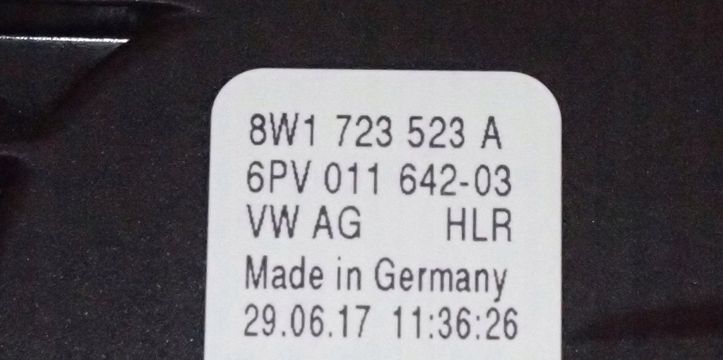 фото №9, Потенциометр педаль газа audi q5 sq5 80a 8w1723523a