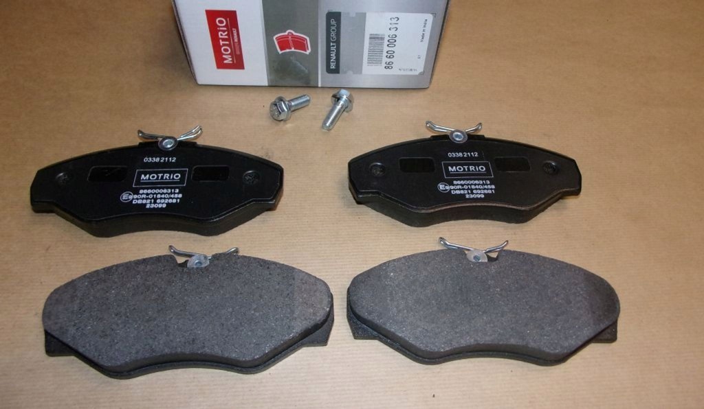 фото №1, Тормозные колодки ham.r trafic ii 1.9/2.0dci перед 8660006313