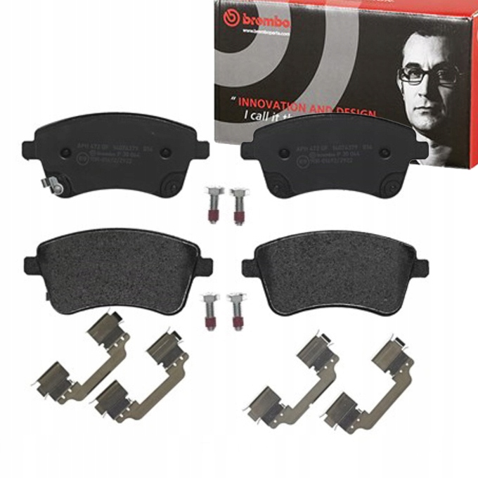 фото №1, Тормозные колодки тормозные перед brembo do kia venga 1.4 1.6
