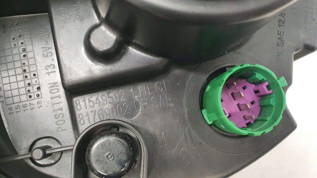 Fiat 500 рестайлинг  16-фара противотуманная фара левый led европа оригинал Цена