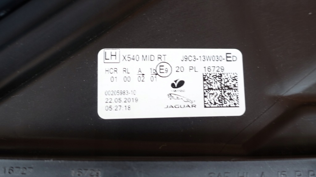 Фара jaguar e pace x540 full led с Разборки