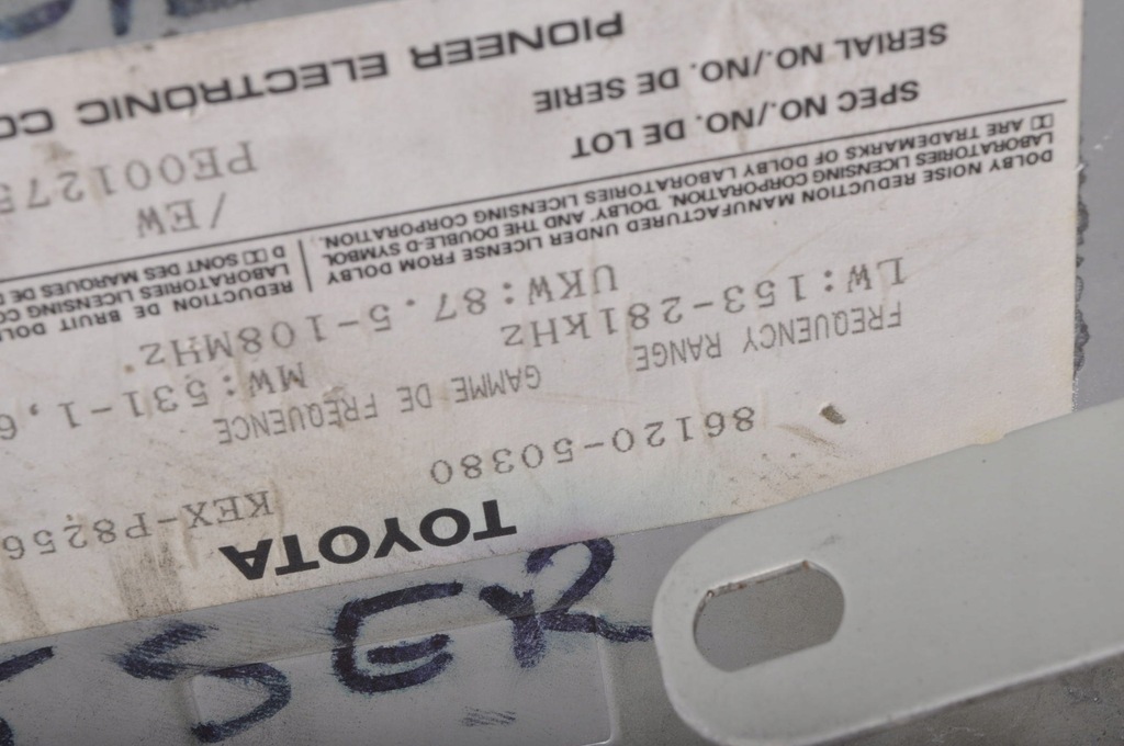 фото №11, Lexus ls ii радио 55900-50210 86120-50380