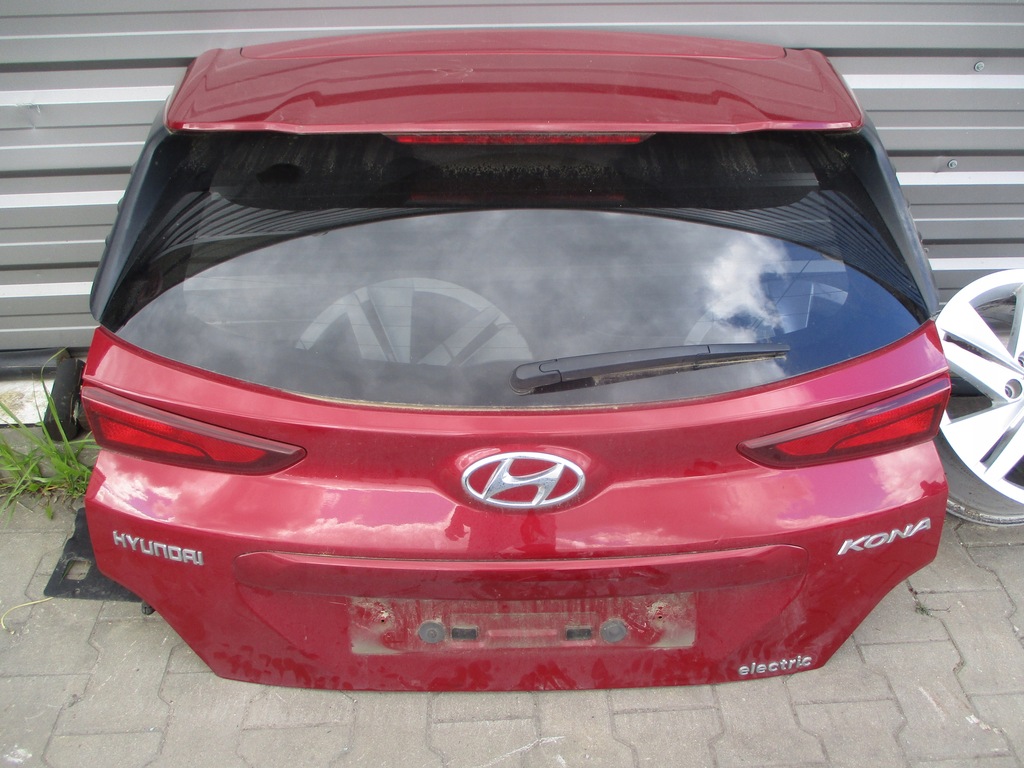 фото №1, Hyundai kona i 2021 крышка багажника задняя задняя wr6