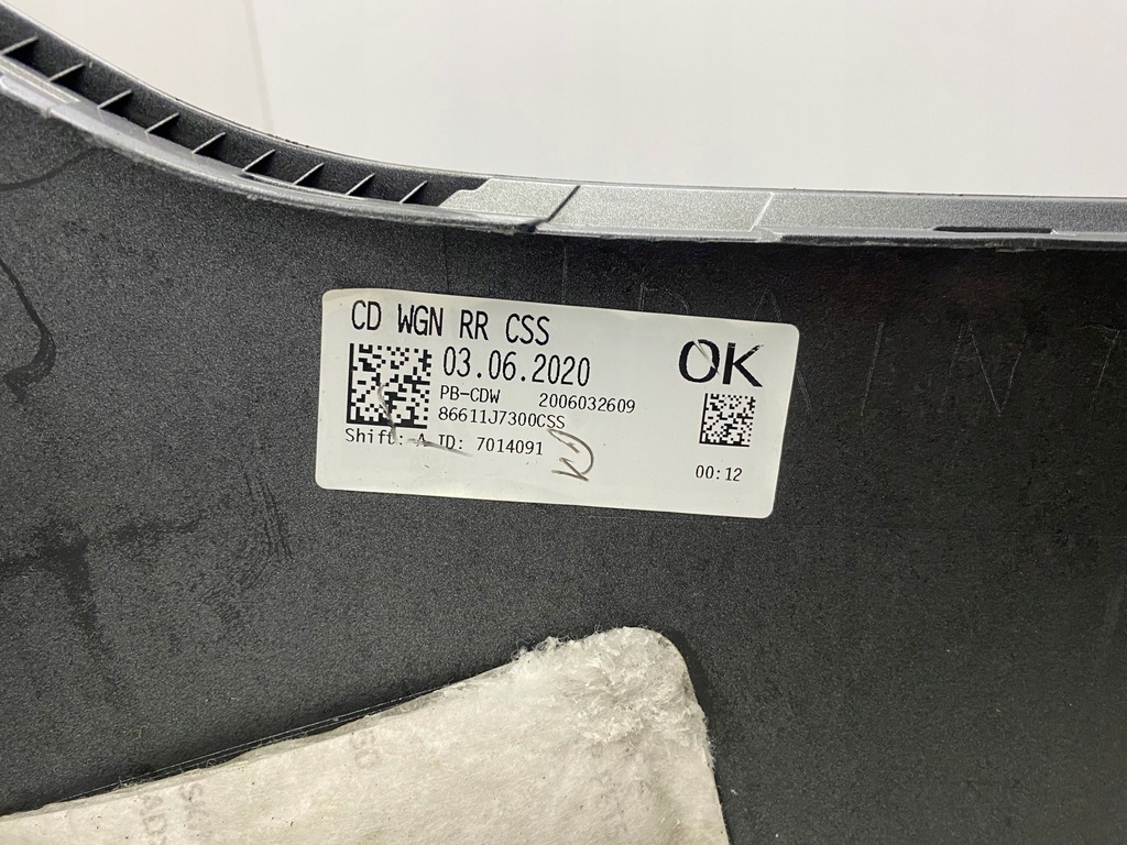 фото №8, Kia ceed 3 iii gt kombi бампер задняя задний j7866-11300 18-