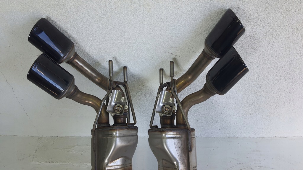 фото №11, Глушитель конечный выхлоп правый левый mercedes g w465 g63amg brabus a4654908800