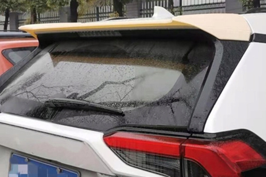 фото №11, Спойлер do toyota rav4 v 2019+ козырёк спойлер abs тюнинг
