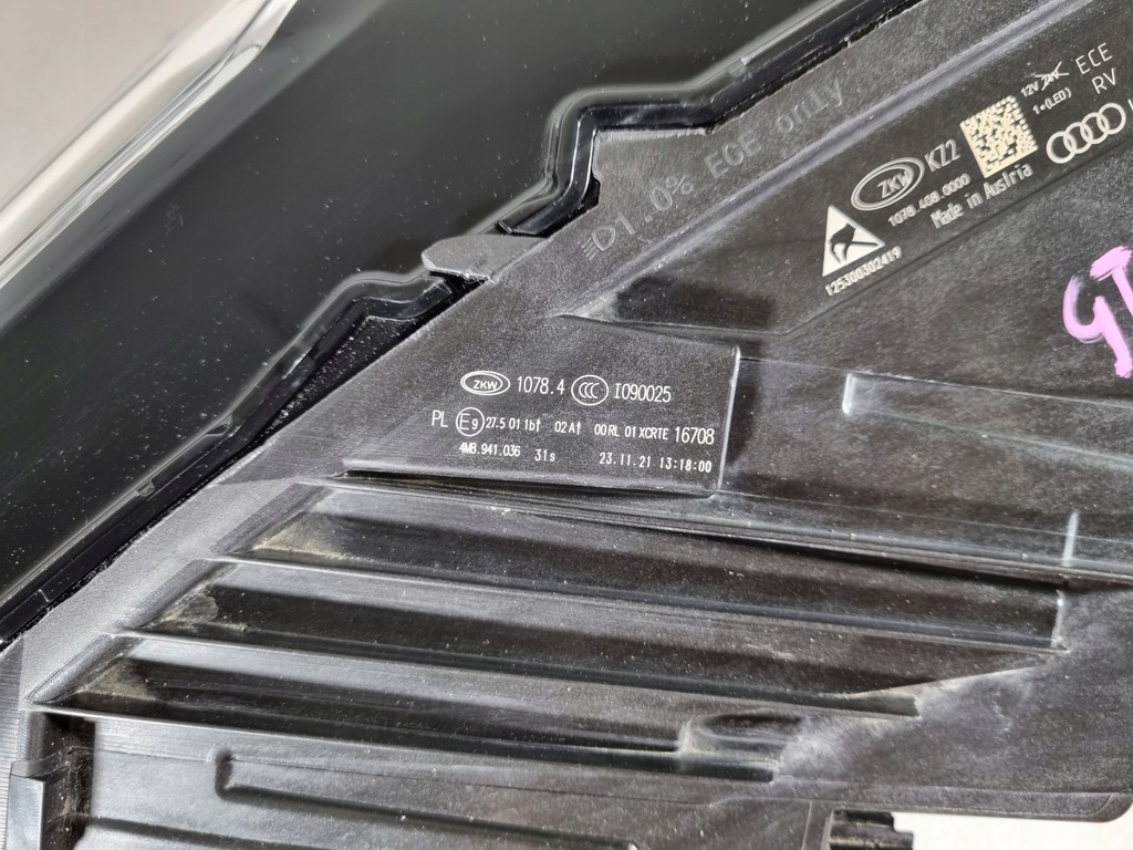 фото №13, Audi q8 4m8 sq8 full led matrix лампа правая перед