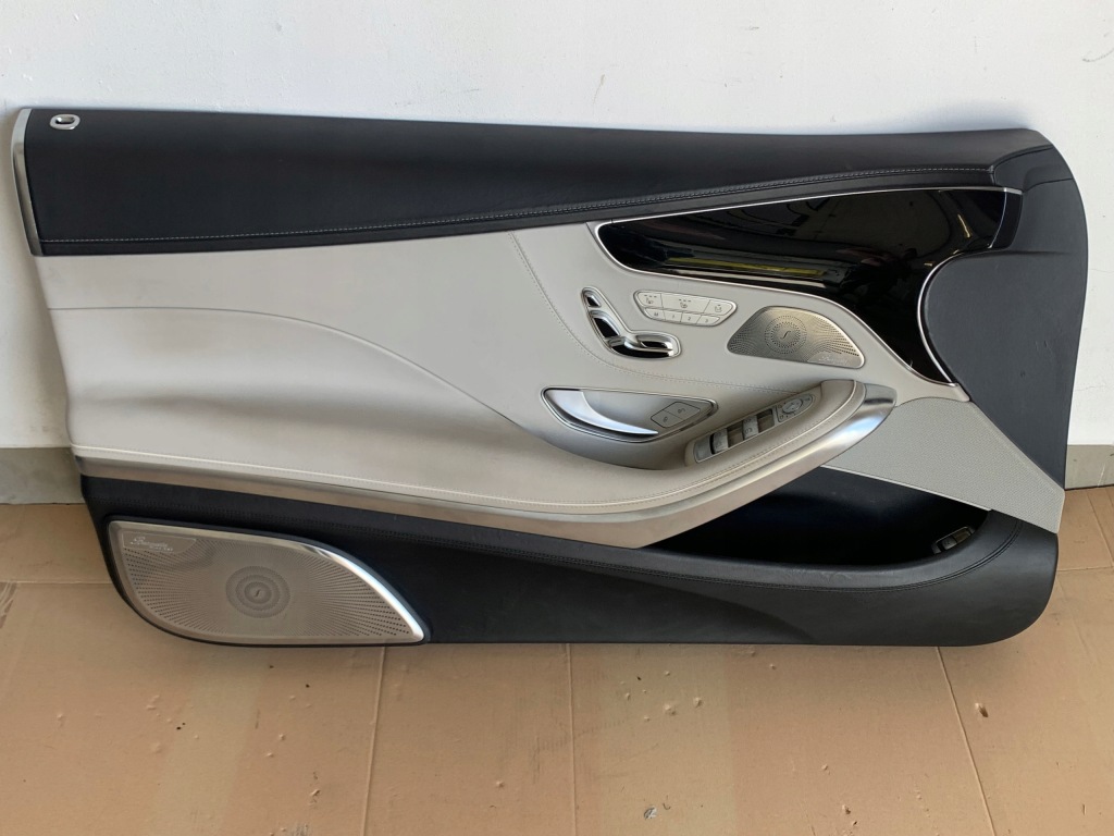 фото №14, Mercedes s w217 coupe сиденья заднее сиденье обшивки салон комплект кожа