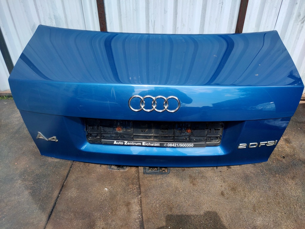 фото №2, Кришка багажника задня audi a4 b6 sedan lz5w