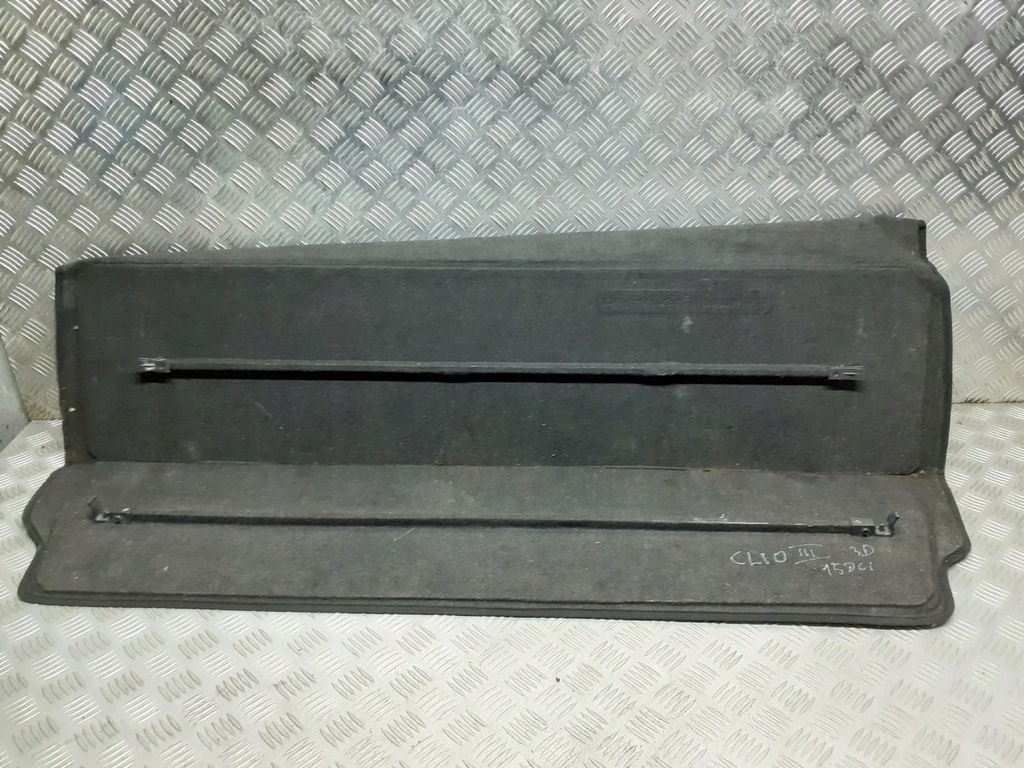 фото №3, Пол багажника renault clio iii 3d