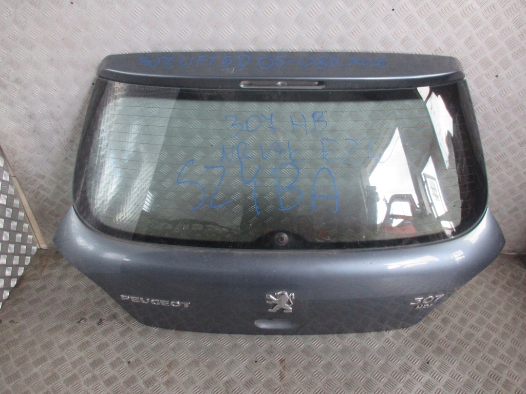 фото №1, Скло кришки задня peugeot 307 hb 05-08 lift