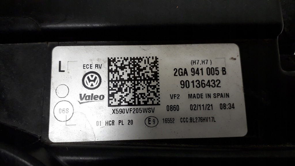 фото №8, Vw t-roc t roc 17- лампа ліва перед 2ga941005b