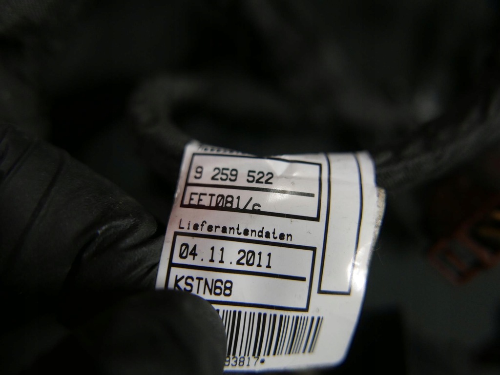 фото №10, Bmw f12 жгут электропроводка сиденье правая память