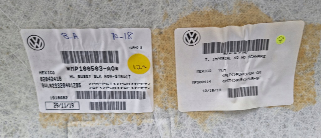 фото №15, Vw golf vii gti 2.0 tsi потолок czarna