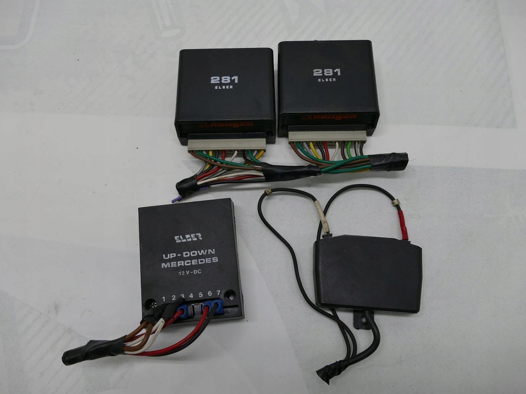 фото №1, Mercedes s w126 система автоматичних вікон elser