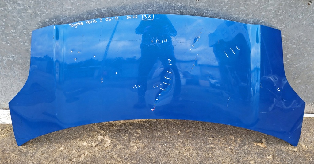 фото №1, Капот toyota yaris 2 2005-2011