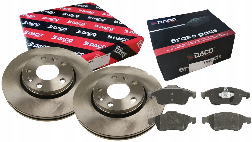 фото №1, Daco тормозные диски тормозные колодки renault megane iii fluence 280mm перед