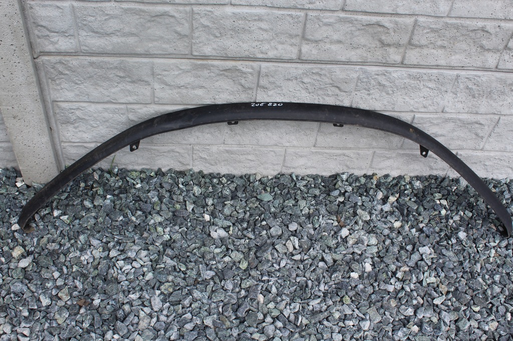 фото №1, Спойлер накладка-спойлер бампера перед renault zoe 11-17#820