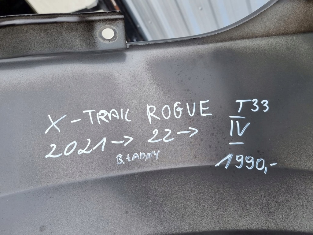 фото №9, Nissan x-trail t33 rogue 21- крыло правый перед