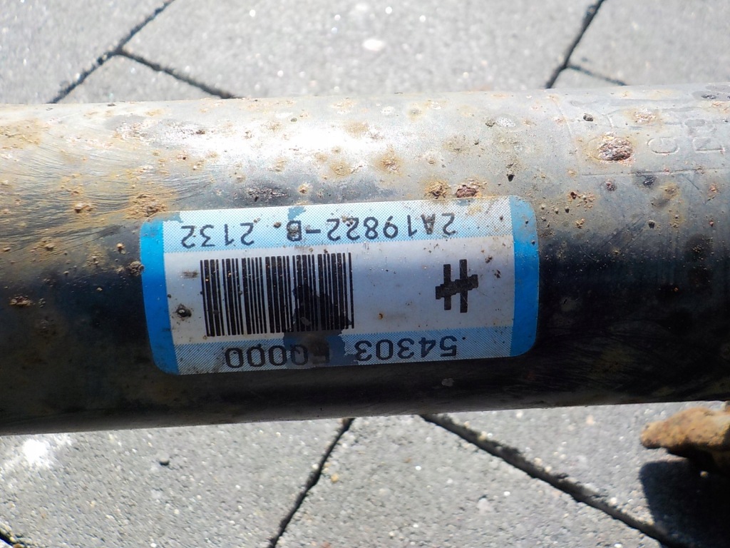 фото №7, X-trail t30 2.2 dci поворотний кулак амортизатор лівий