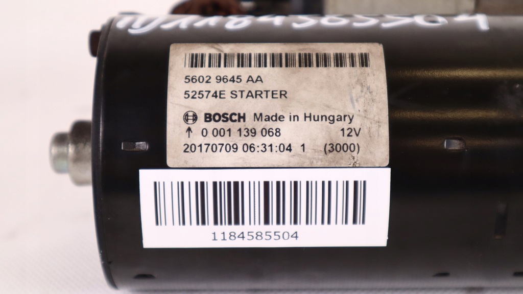 фото №7, Jeep compass ii 2.0 mtj 17- стартер 56029645aa