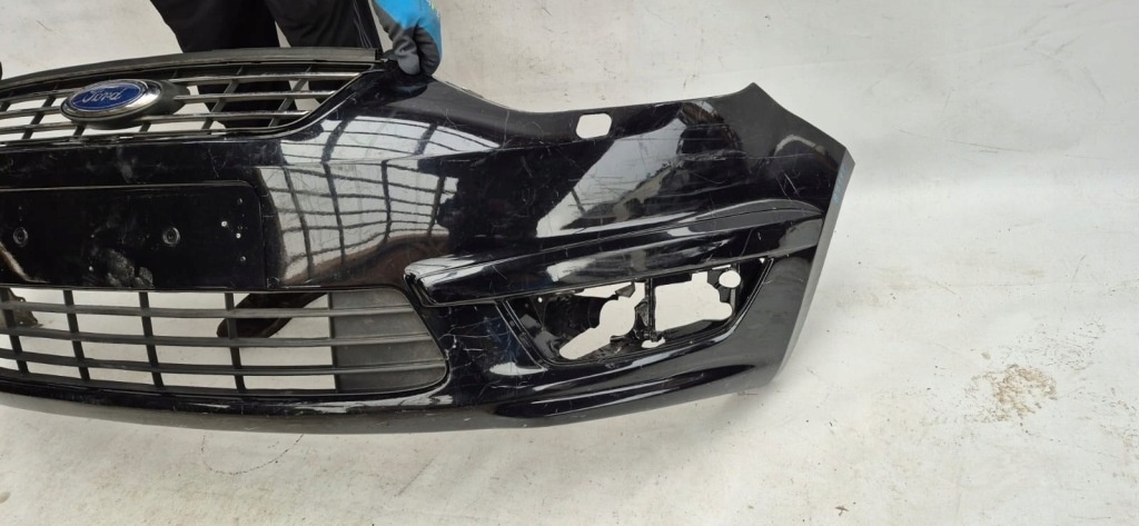 фото №9, Ford galaxy mk2 lift 09- бампер перед передний омыватель am21-17757-ae