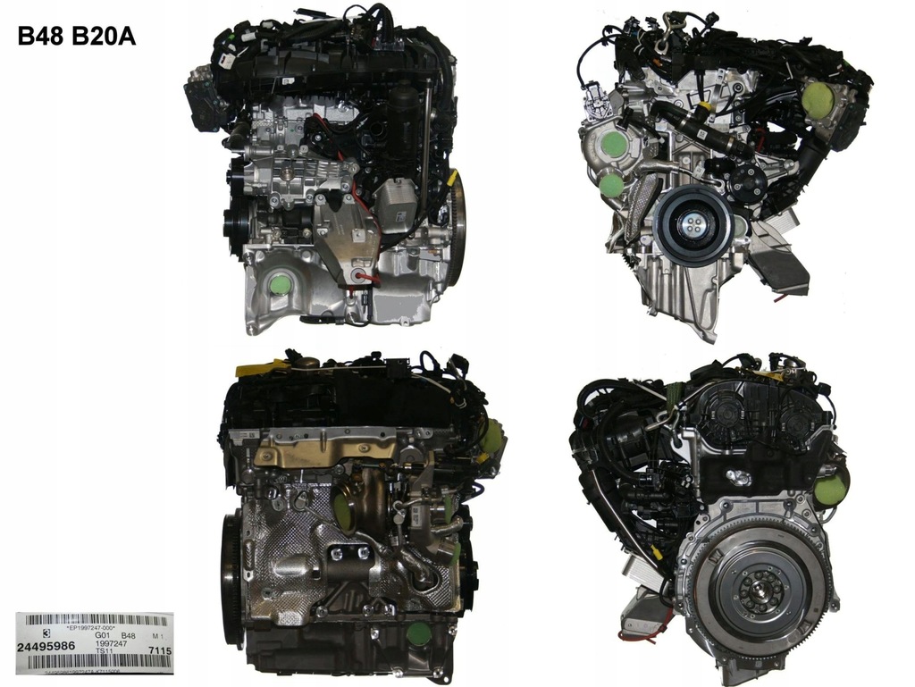 фото №1, Bmw m3 g80 2020 двигатель