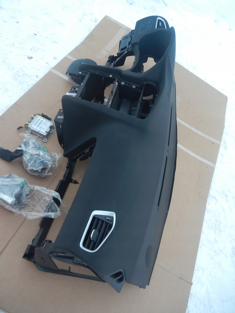 фото №12, Панель приладів приладова консоль подушки безпеки ремені датчик citroen c4 ii